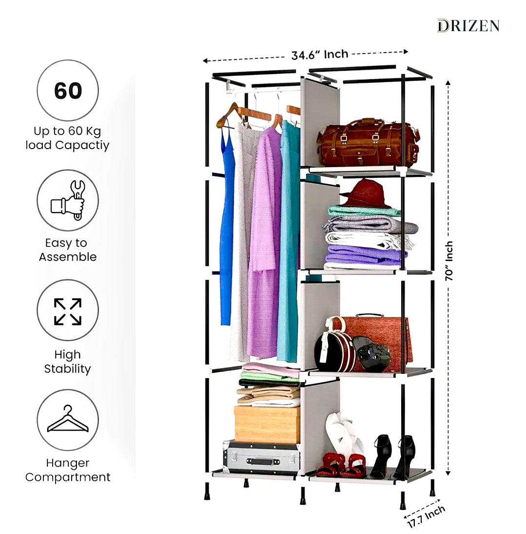 Multipurpose Wardrobe\Almirah for Clothes & Storage